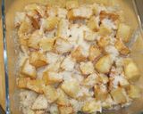 Foto del paso 5 de la receta Bacalao con nata y patatas fritas al horno
