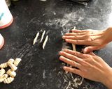 A picture of step 6 of Homemade fresh Pasta without machine (vegan friendly).