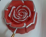 A picture of step 6 of Mukhwas Stuffed Chocolate Roses.