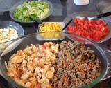 Foto del paso 11 de la receta: Tacos! (Carne, pollo, lechuga, tomate, choclo y huevo)