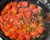 A picture of step 4 of Cherry Tomato Pasta.