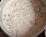 A picture of step 1 of Uttapam Sandwich.