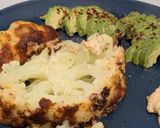 A picture of step 4 of Roasted cheesy cauliflower.
