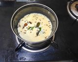 A picture of step 3 of Gujarati Kadhi.