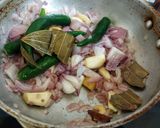 A picture of step 3 of Peas Creamy Masala.