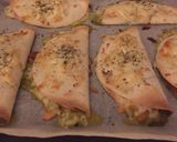 Foto del paso 9 de la receta Quesadillas de pesto, queso y pavo