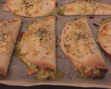 Foto del paso 9 de la receta: Quesadillas de pesto, queso y pavo