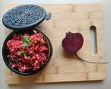A picture of step 4 of Beetroot Sabudana(SAGO) Khichdi.