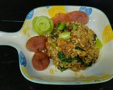 Hình bước làm 3 của món Má đùi gà xé chiên cơm