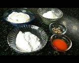 A picture of step 1 of Mango Rasna sandesh.