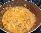 A picture of step 7 of Satvik mixed vegetable.