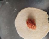 A picture of step 3 of Raj Kachori.