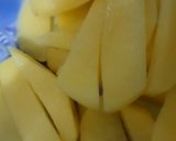 A picture of step 1 of Potato fry.