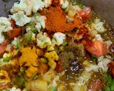 A picture of step 4 of Mix Vegetable.