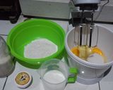 Foto langkah ke 1 dari resep Bolu panggang ala 3 telur.