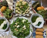 A picture of step 4 of Arugula and Tofu Salada.