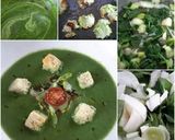 A picture of step 5 of Sig's Green Soup with Spinach, Leeks and Fennel .