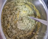 A picture of step 2 of Moong sprout and vegetable chilla.
