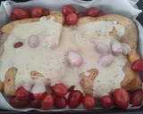 Foto del paso 2 de la receta: Pollo asado con Leche de Coco al Curry y Cherrys