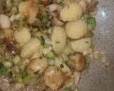 Spring onion sabzi recipe step 2 photo