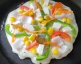 A picture of step 3 of Healthy Rava Pizza.