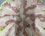 Foto del paso 3 de la receta: 608. Volcán de calabacín y bacon 🥓 (picoteo)