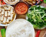 Hình bước làm 5 của món Bún mắm cá cơm