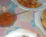 A picture of step 18 of Sattu ki litti chokha bihari platter.