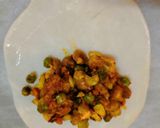 A picture of step 7 of Veg patty.