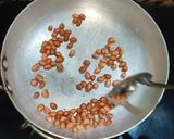 A picture of step 1 of Rava upma.