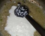 A picture of step 5 of 3 color egg qorma.