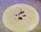 A picture of step 4 of Chebabs (Emirati Saffron and cardamom pancakes).
