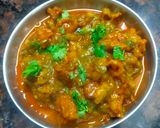 A picture of step 2 of Turai - Dal Bori Subzi.