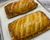 Foto langkah ke 9 dari resep Chicken Cheese Picnic Roll.