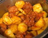 Foto del paso 3 de la receta: Costillas adobadas con patatas