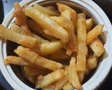 A picture of step 3 of Honey chilli potato.