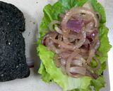 Hình bước làm 6 của món Sandwich than tre nhân beefsteak [Eat clean - Lose weight]