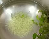 A picture of step 1 of Tulsi Healthy Tea.