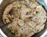 A picture of step 2 of Aloo Paratha..
