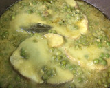 Foto del paso 9 de la receta: Cazón en salsa verde con guisantes