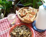 Une image de l'étape 3 de Omelette d'haricots verts.