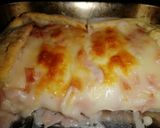 Foto del paso 6 de la receta: Tarta de jamón y queso con salsa blanca