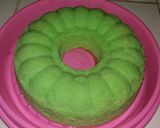 Foto langkah ke 7 dari resep Bolu kukus pandan coklat.