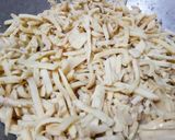 A picture of step 1 of Semarang Bamboo Shoot Spring Rolls.