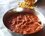 A picture of step 3 of Methi seeds chutney.