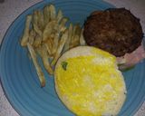 Foto del paso 5 de la receta: Hamburguesa casera en freidora de aire