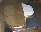 A picture of step 5 of Coffee cocktail cake (heart shape 2nd part).
