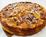 Foto langkah ke 8 dari resep Gateau aux pommes (apple cake).