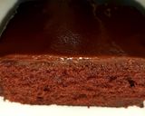 A picture of step 5 of MOIST CHOCOLATE CAKE,Cocoa Ganache 😊.