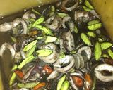 Foto langkah ke 5 dari resep Oseng cumi pete.